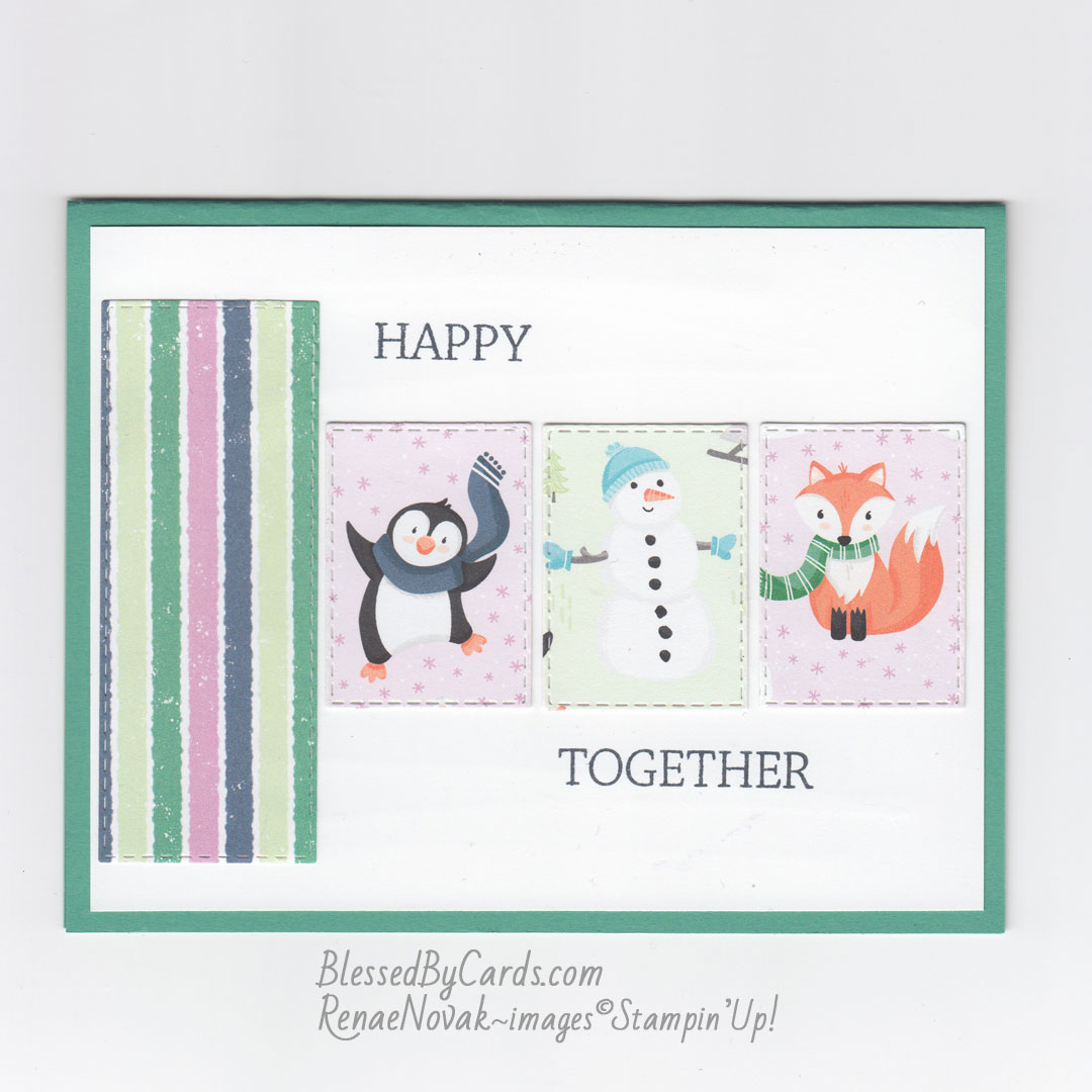 Easy Penguin Playmates Card-Make It Monday#23 – Blessed By Cards w ...