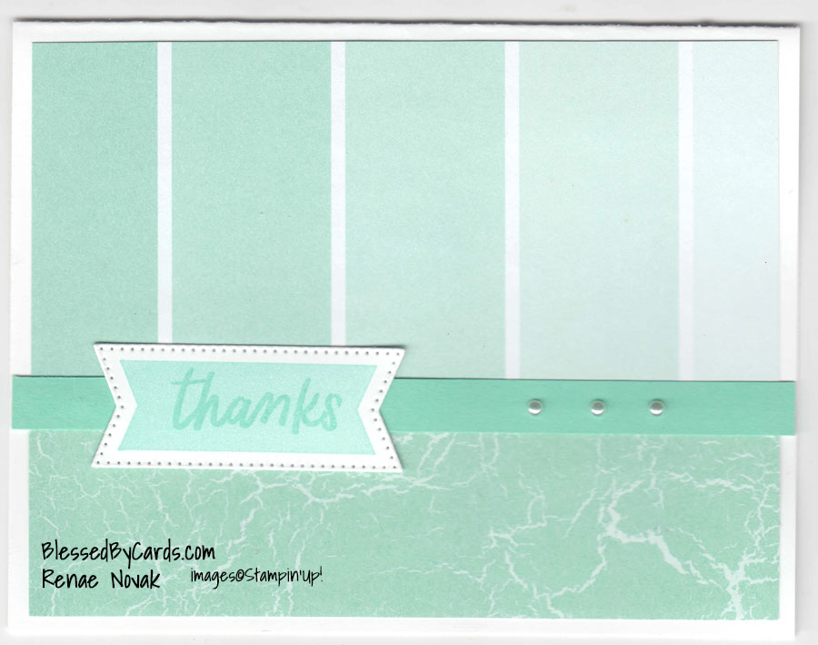Weekly Wednesday #46 Shades and Hues – Blessed By Cards w/Renae Novak