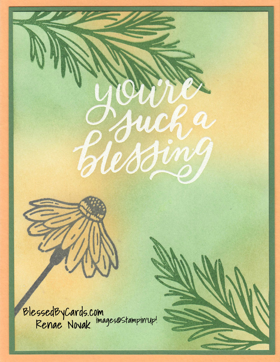 Emboss Resist ~ Weekly Wed. #58 – Blessed By Cards w/Renae Novak